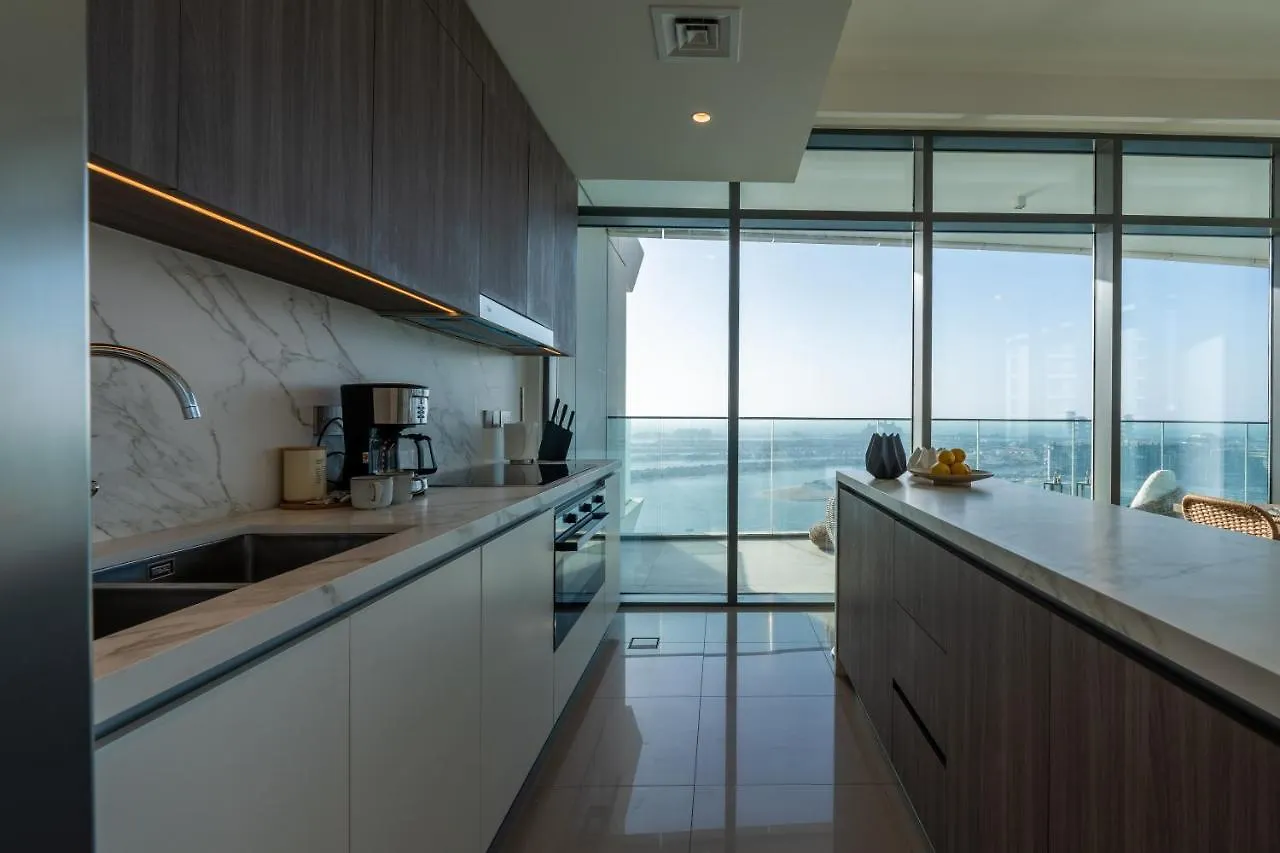 Elegant 3Br Apartment With Private Beach Access Dubaj