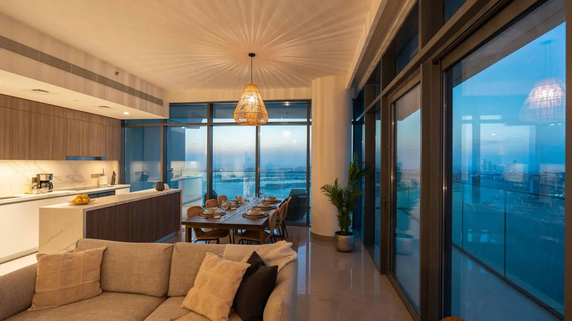 Elegant 3Br Apartment With Private Beach Access Dubaj Zjednoczone Emiraty Arabskie