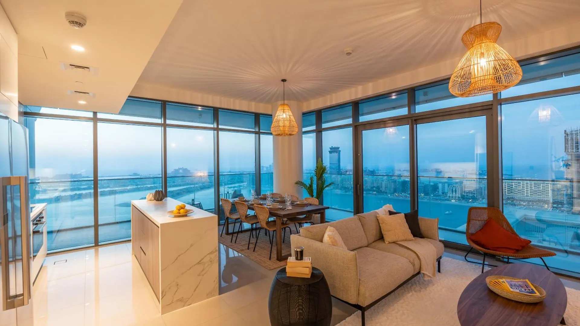Elegant 3Br Apartment With Private Beach Access Dubaj